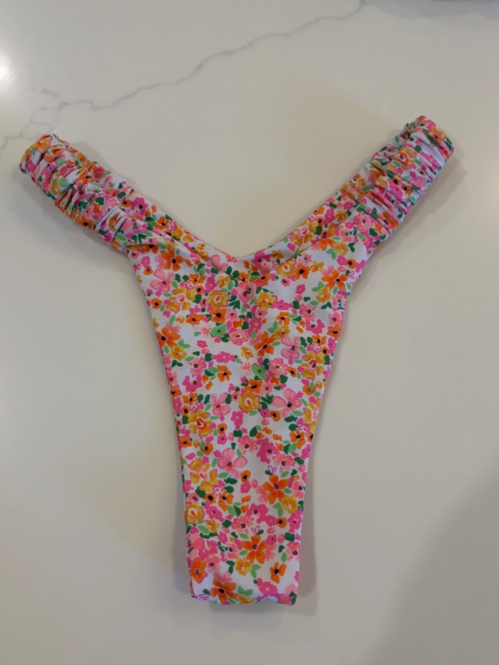 Kulani Kinis Retro Y Thong Bikini Bottom - Field Trip